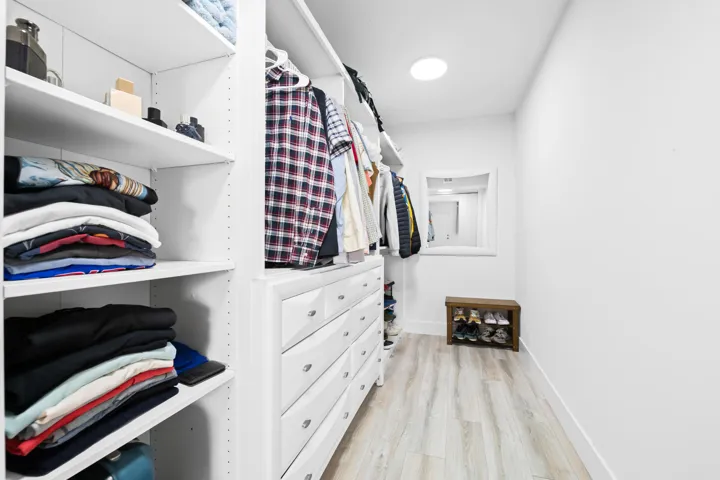 Primary Walk-In Closet