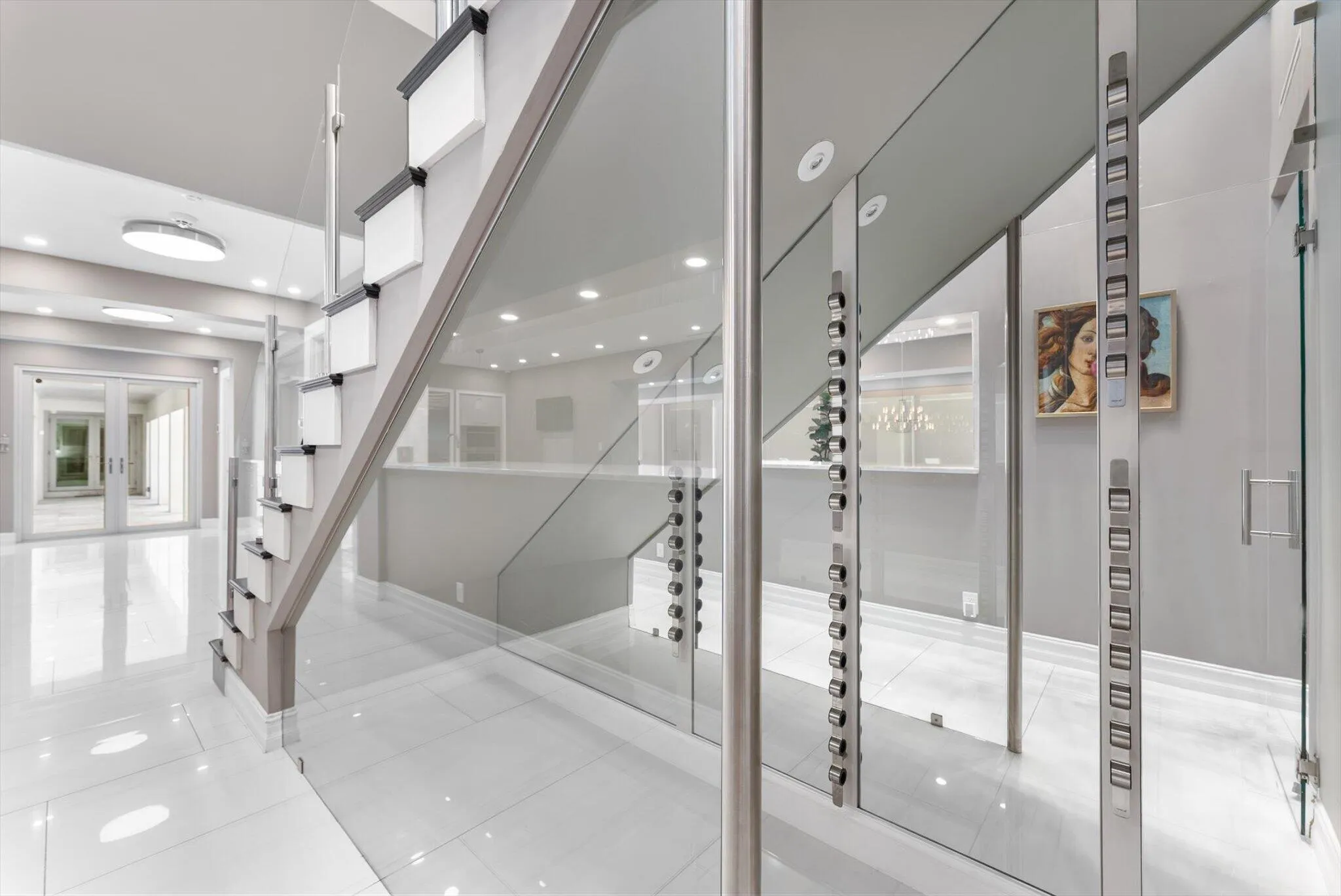 Wine Closet under Stairs