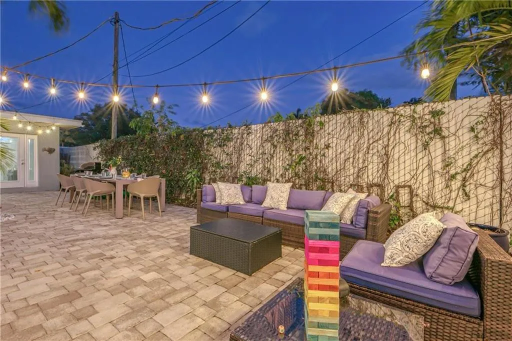 Outdoor Seating galore!
