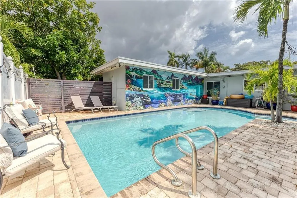Large Heated pool