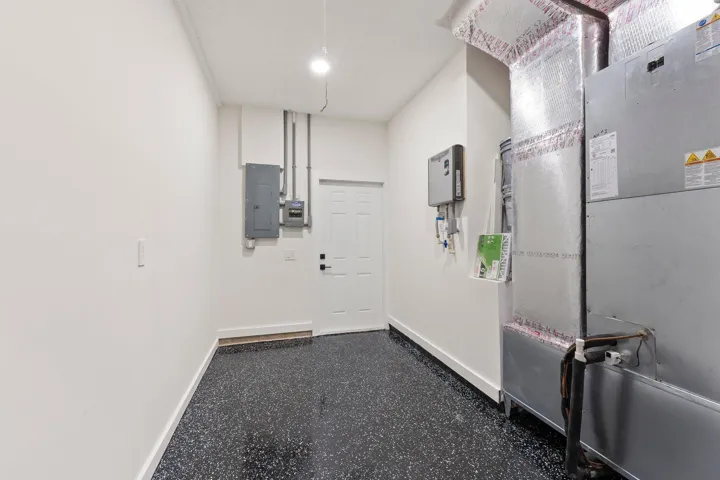 Additional storage space in garage