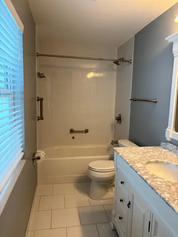Updated good Size bath Granite Counter top