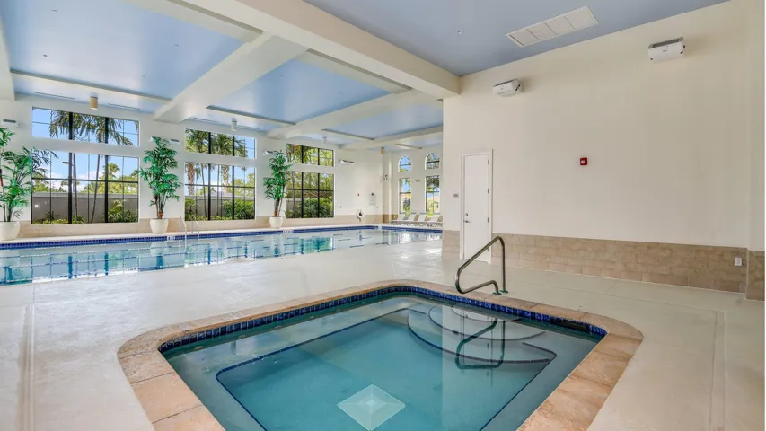 Indoor community spa