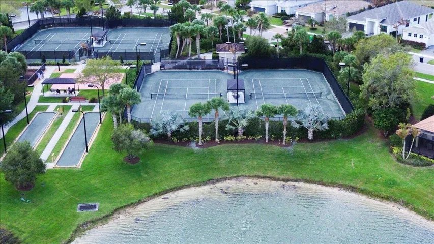 Aeriel view Sports Courts