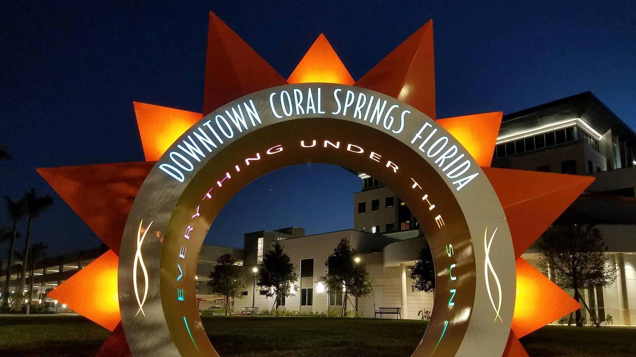 downtown-coral-springs -sign