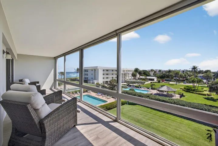 Ocean View from Balcony