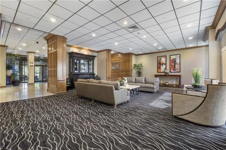 Reception area