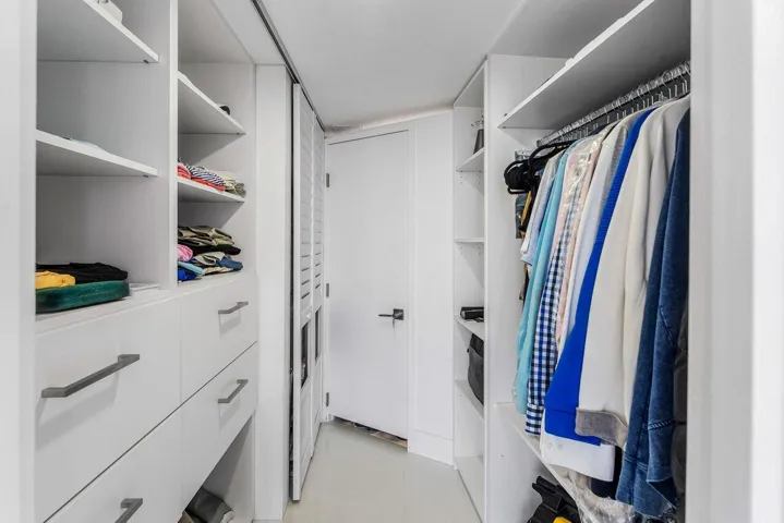 Guest Closet w built-in Owners Closet