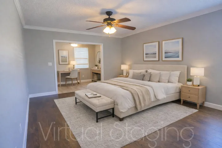Master Bedroom-Virtual Staging