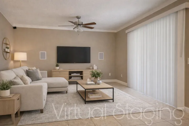 Second Living Room-Virtual Staging
