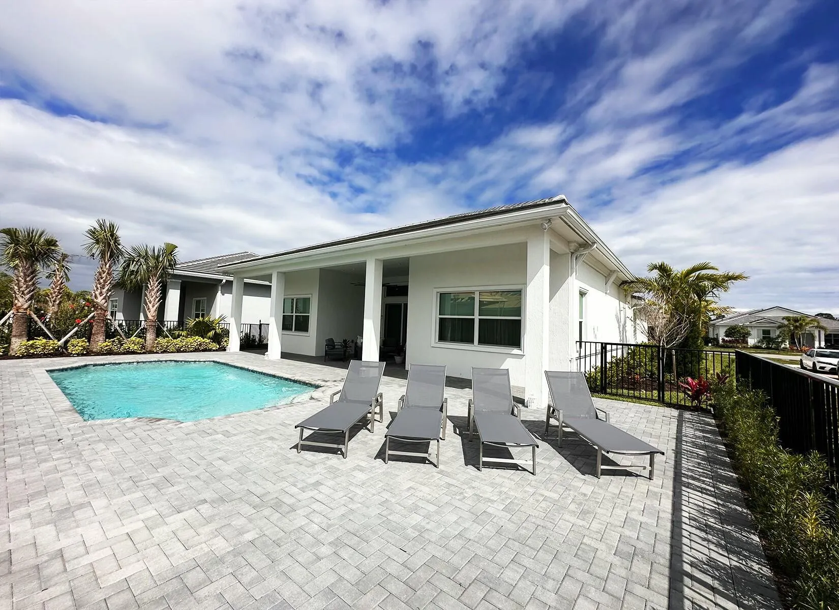 Fenced Pool & deck