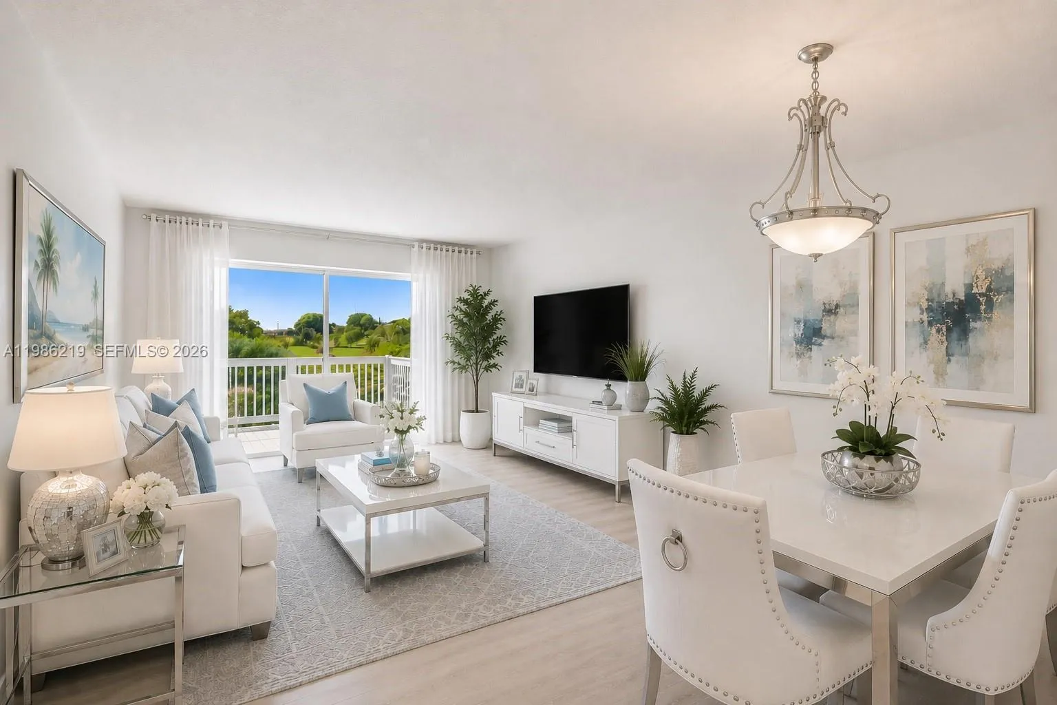 AI Imposed Staged Living Room