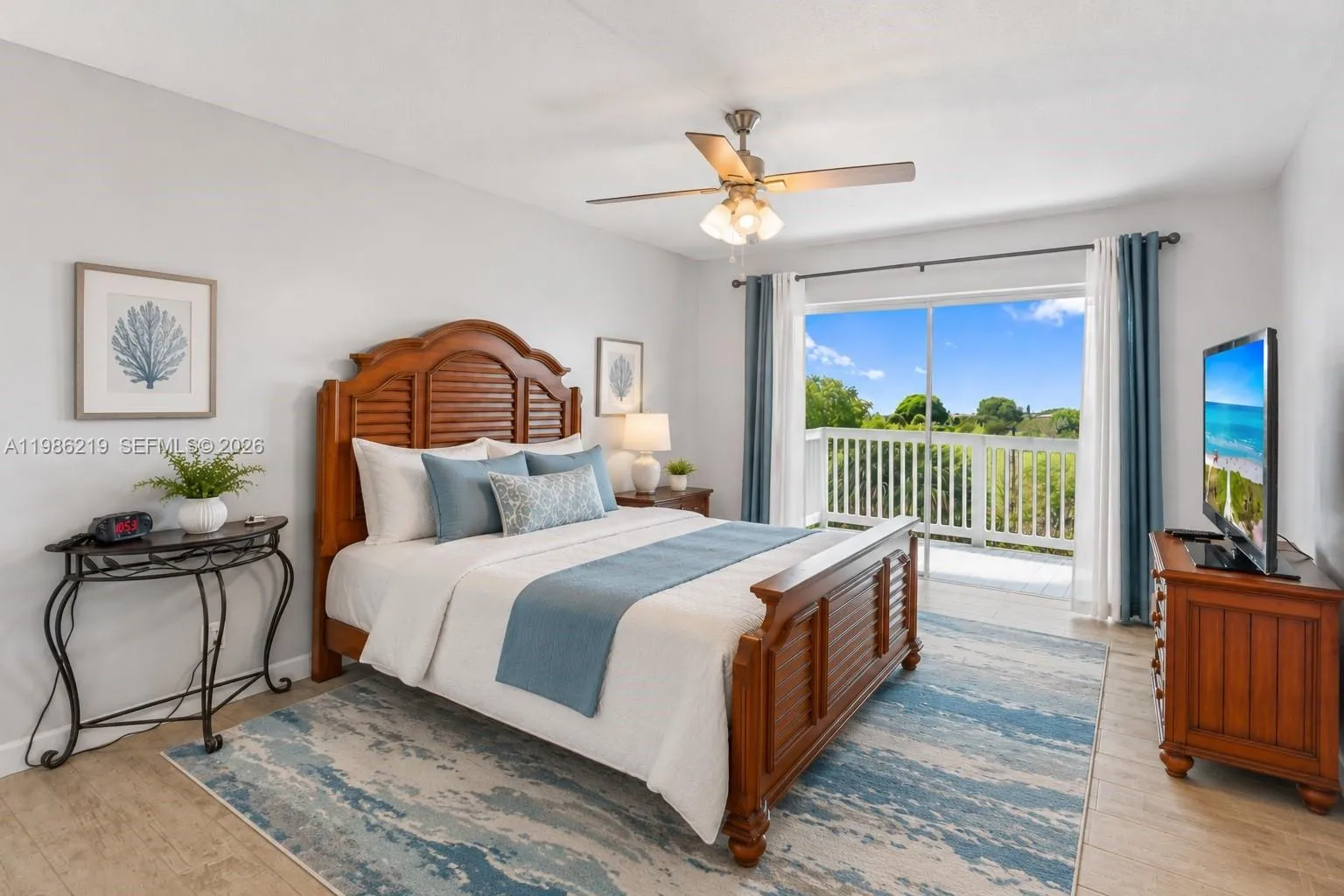 AI Imposed Staged Bedroom