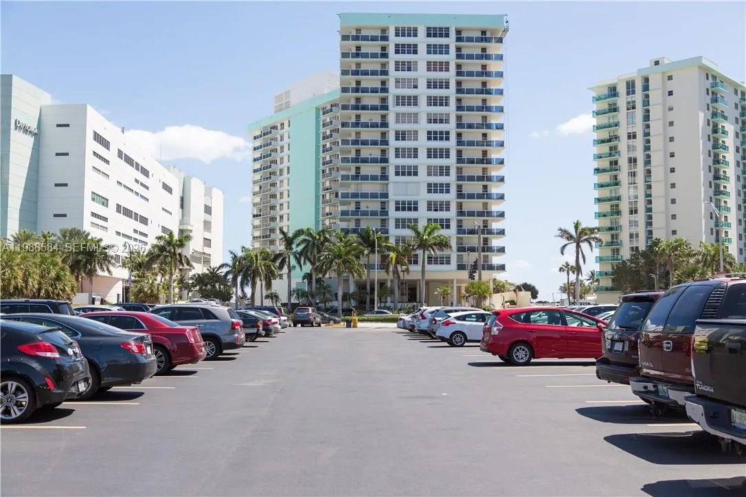 Parking Lot/Building View