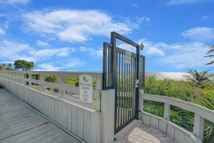 Private Beach Access