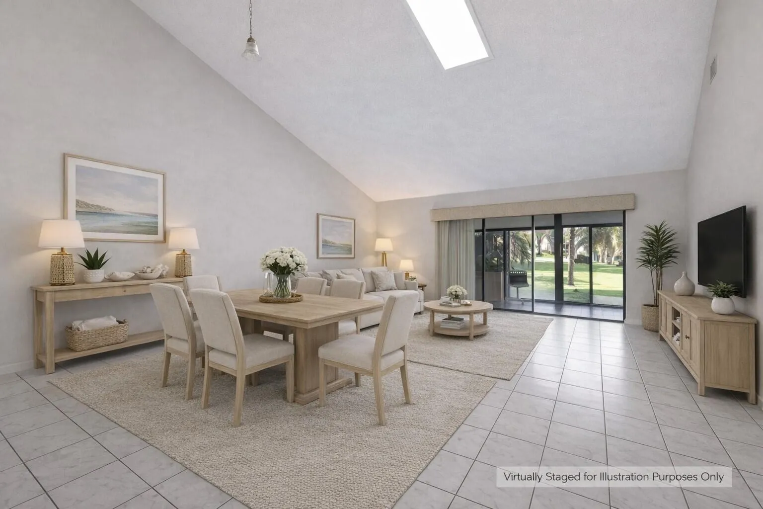 Virtually staged to showcase open concept layout and spacious design.