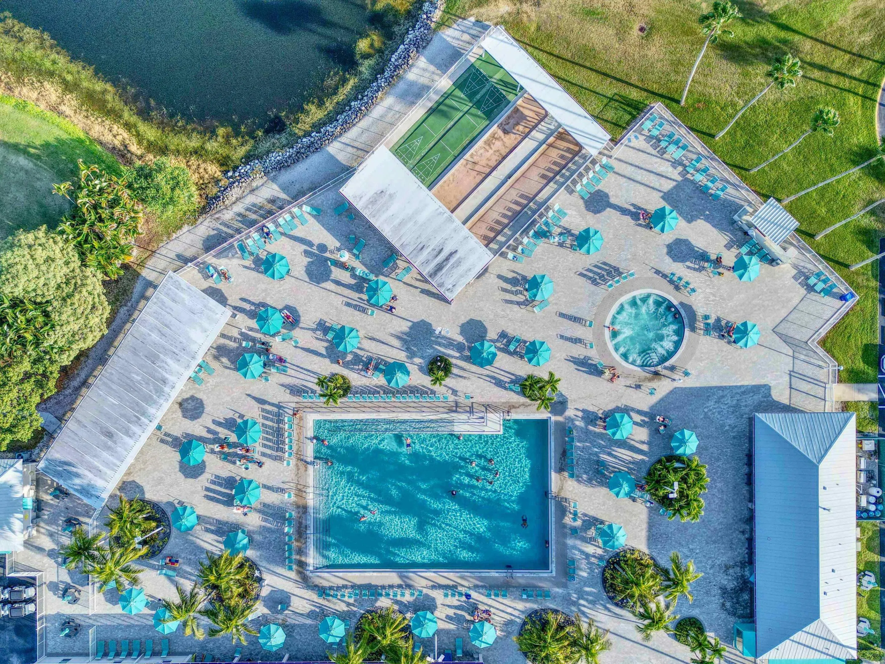 Clubhouse Pool Top