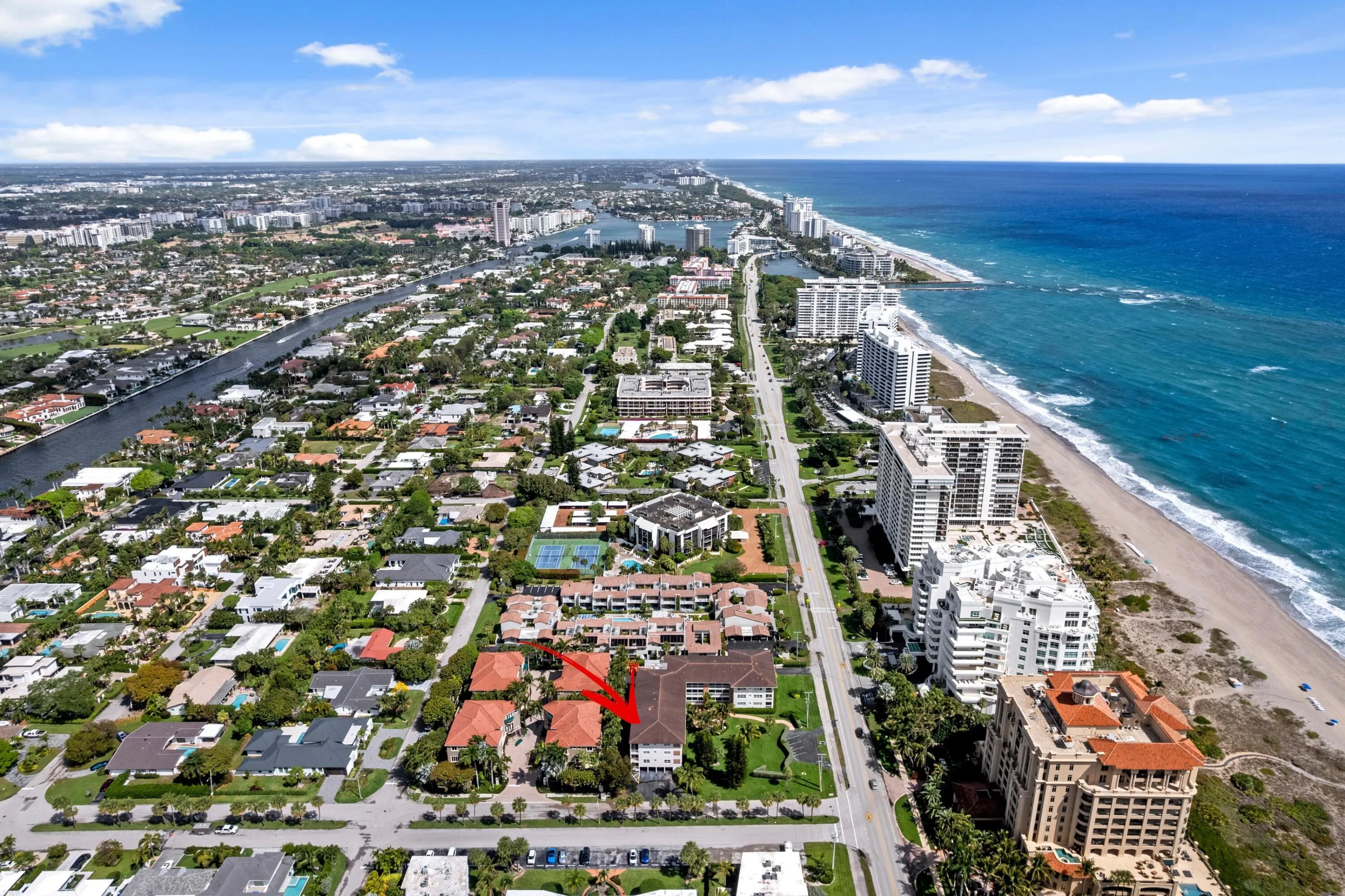 Aerial Neighborhood View