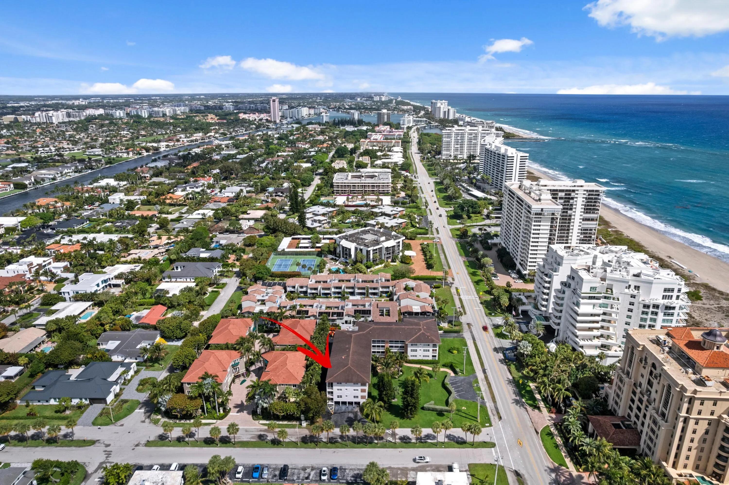 Aerial Neighborhood View