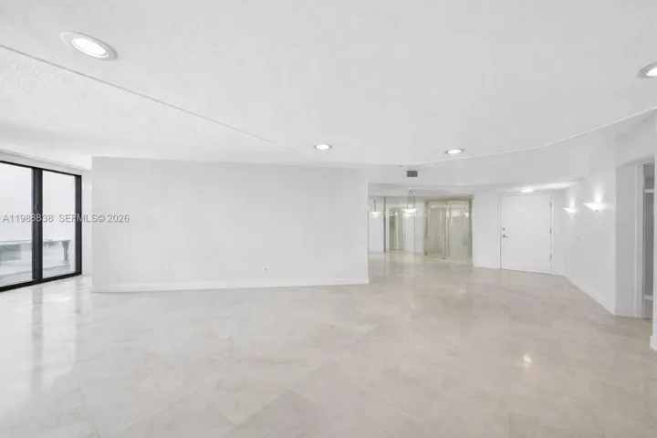 Living Area - Furniture has been digitally removed to show the space unfurnished
