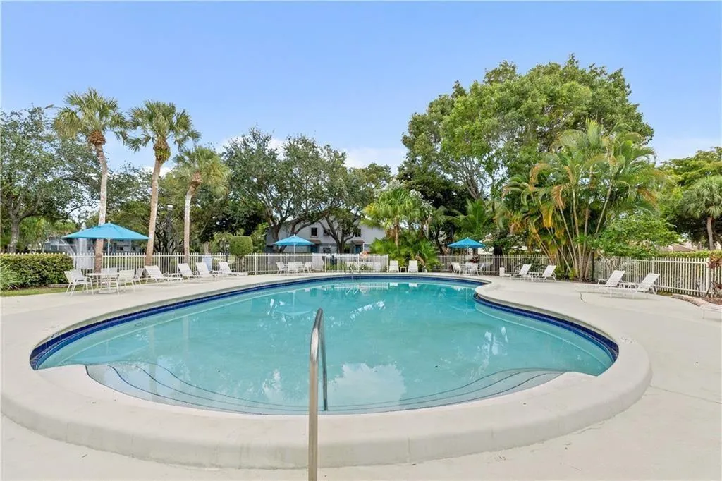 Steps from your unit, beautiful community pool and community room