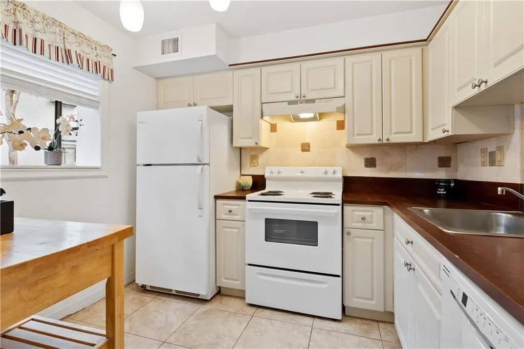 Kitchen with lovely window for a pleasant environment