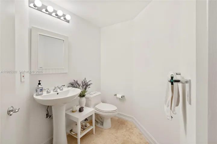 half bathroom