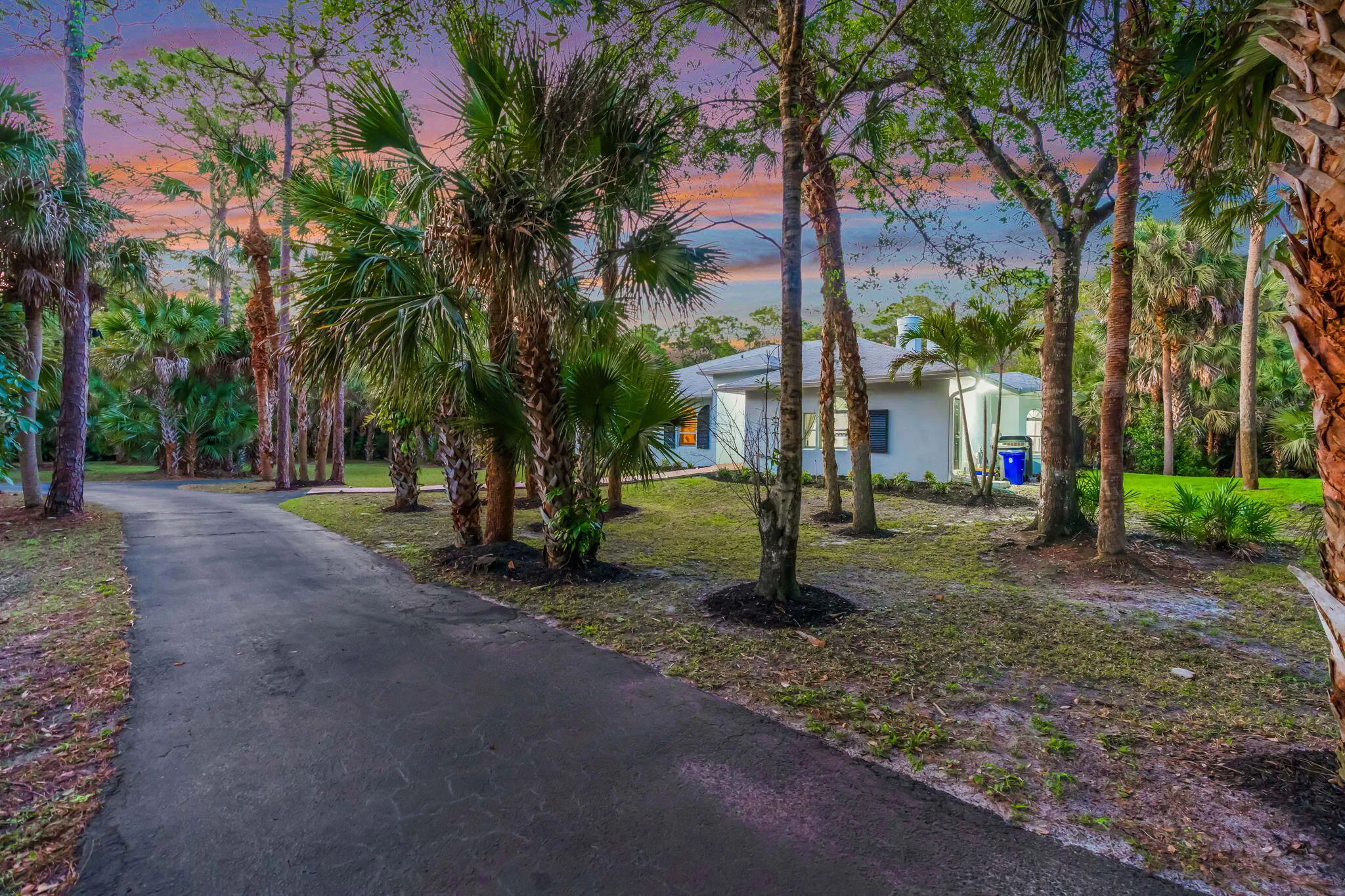 Outside