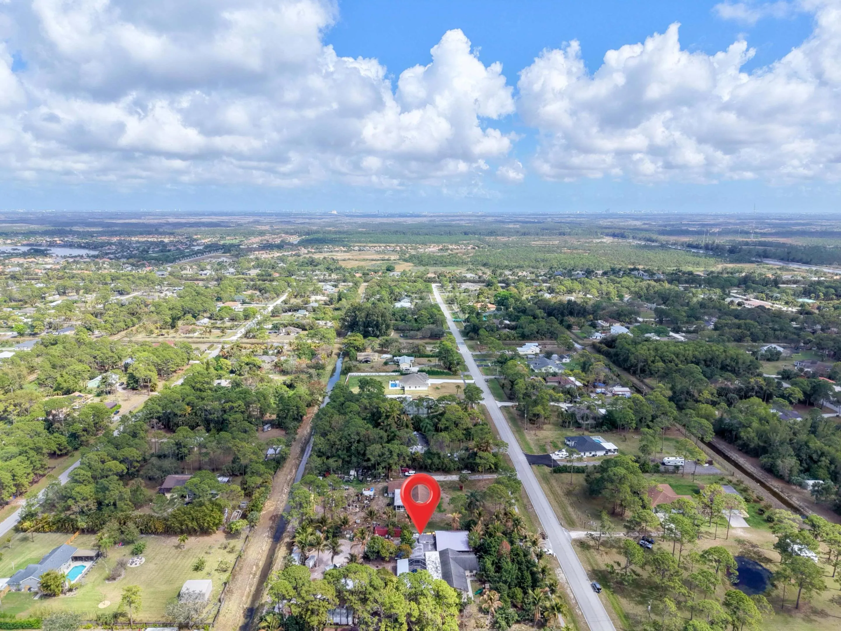 Panoramic to East