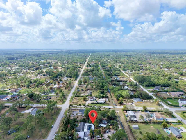 Panoramic to West