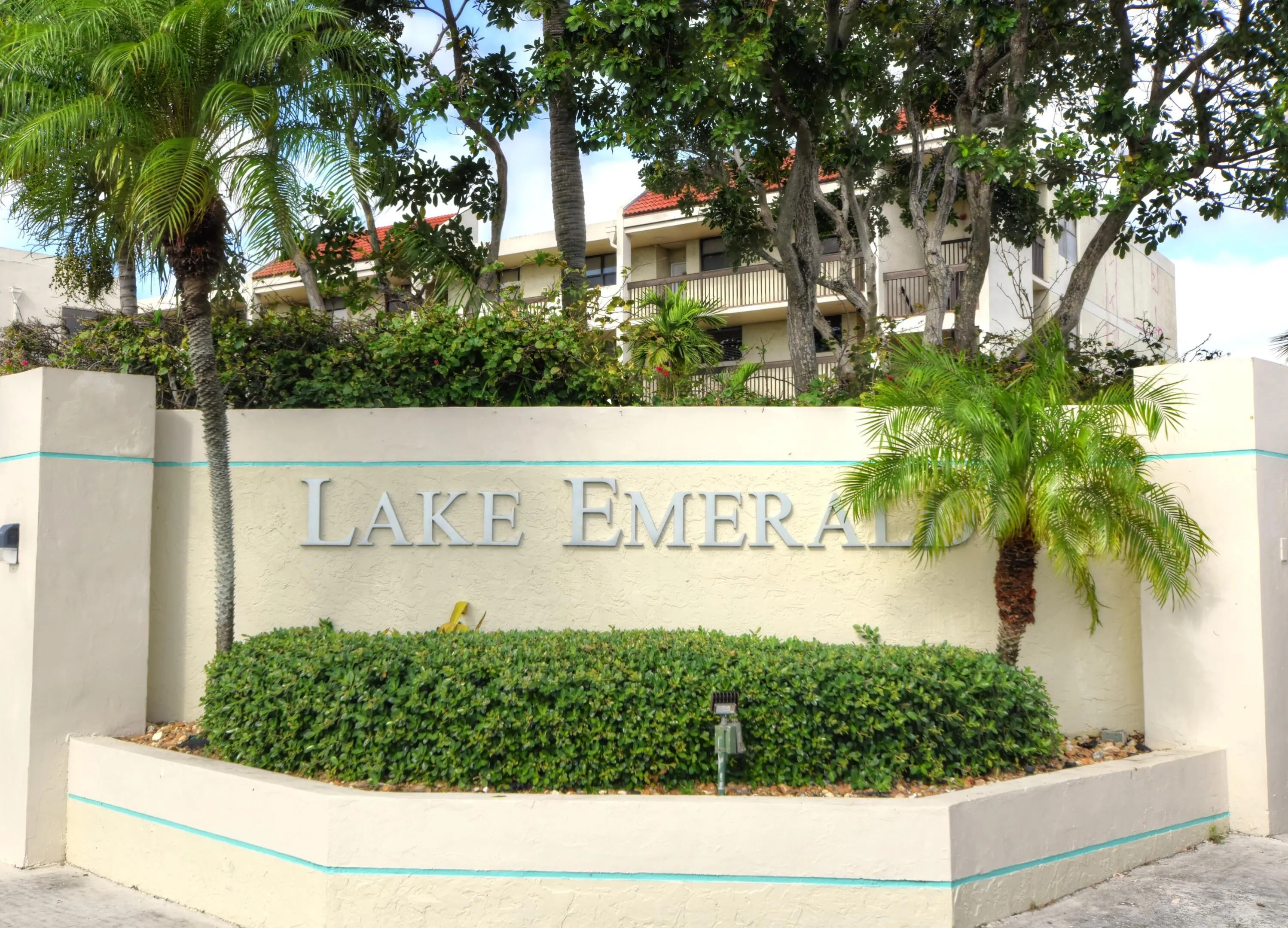 entrance sign