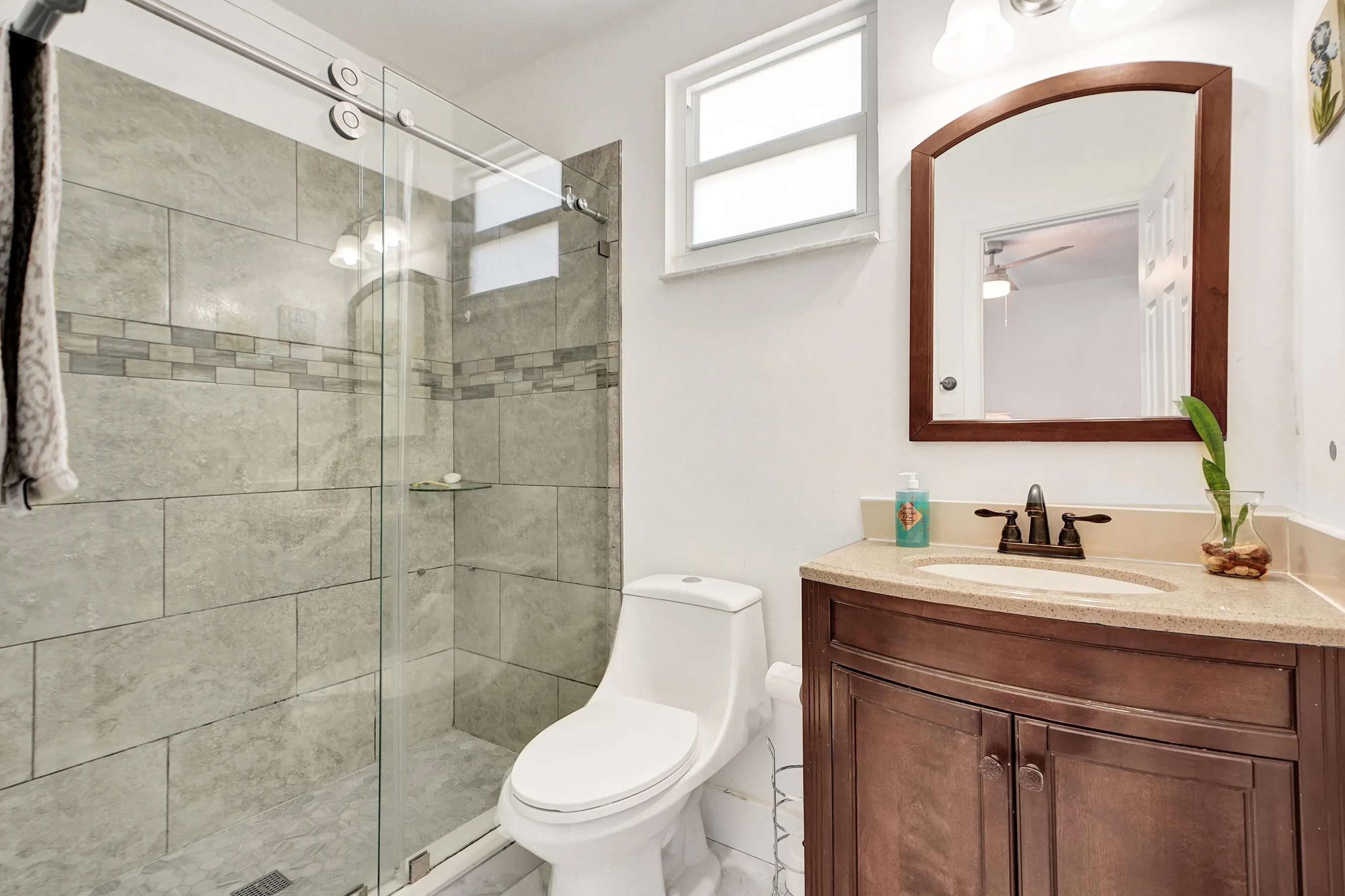REMODELED BATHROOM