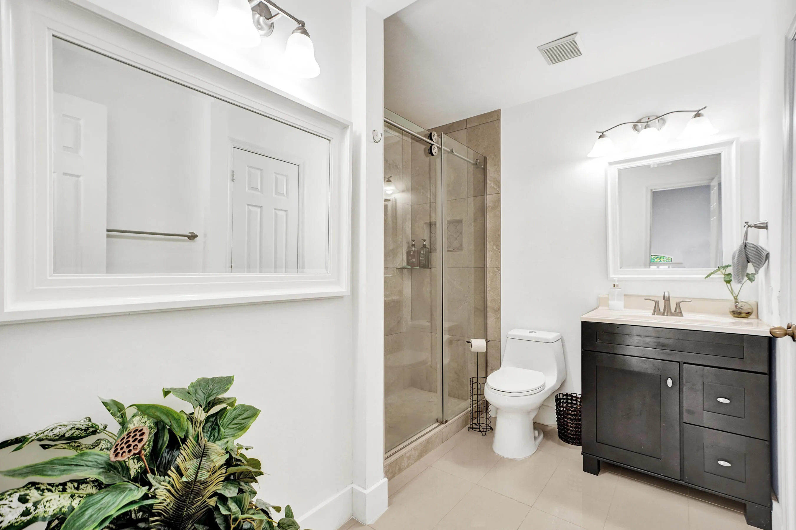 REMODELED BATH UPSTAIRS