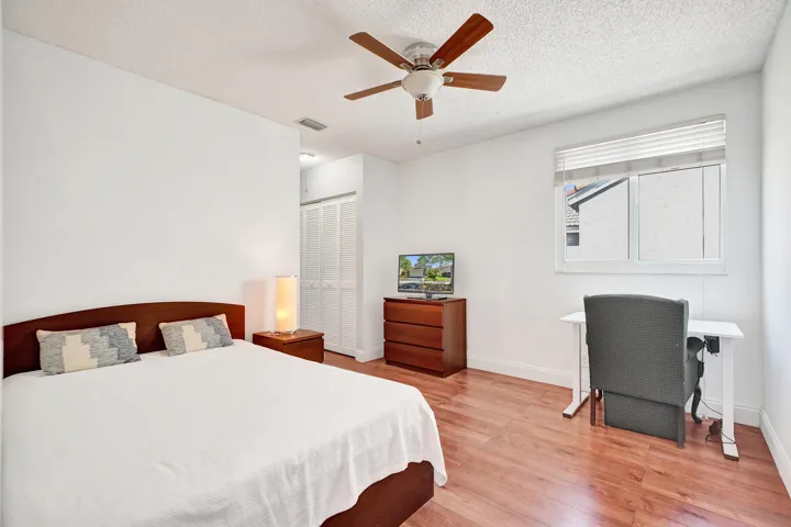 BEDROOM UPSTAIRS WITH BATHROOM