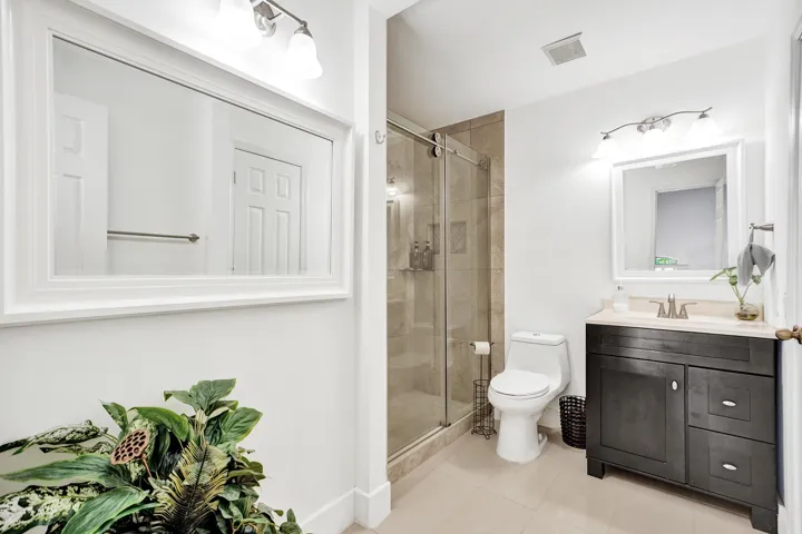 REMODELED BATH UPSTAIRS