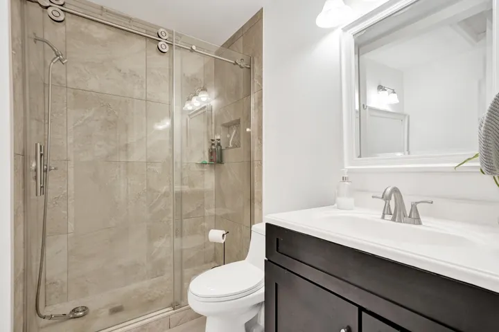 REMODELED BATH UPSTAIRS
