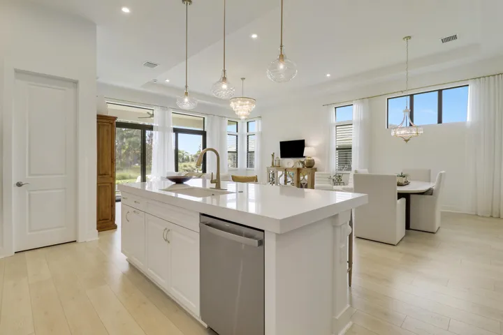 Kitchen open living spaces