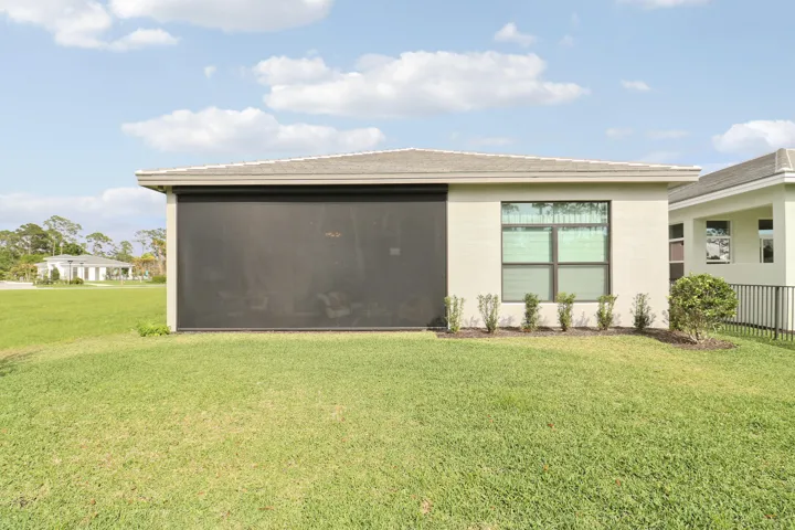 Back of Home with Electronic Screen