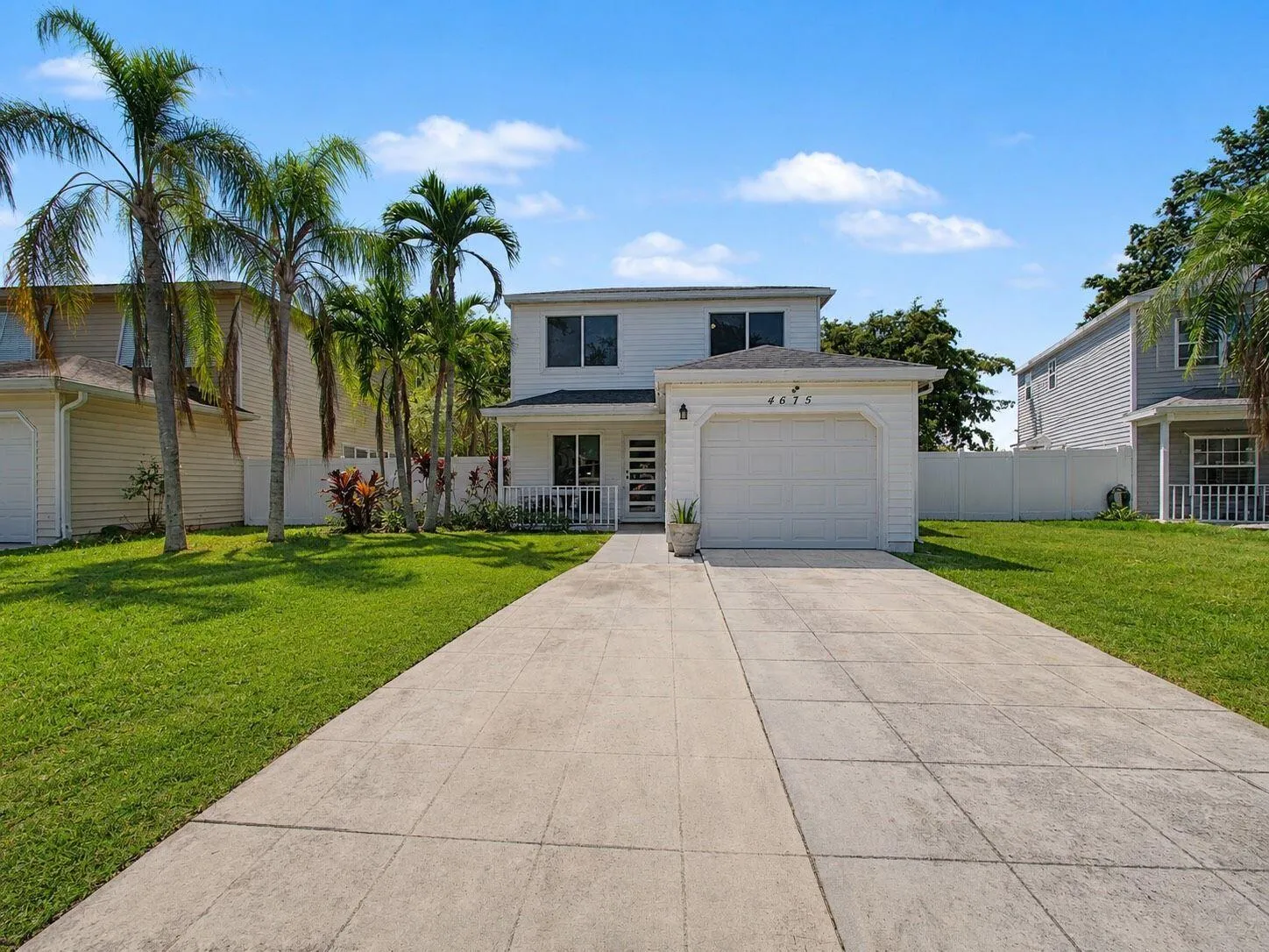 front view of home