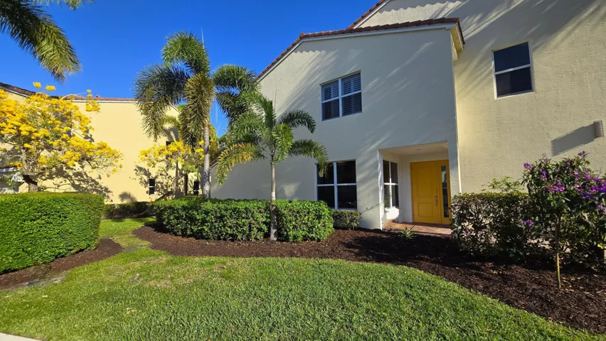 Side Yard and Side Entrance to the house
