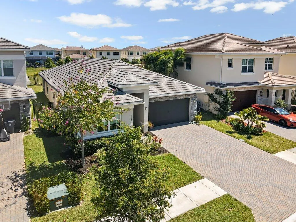 Aerial Front Exterior
