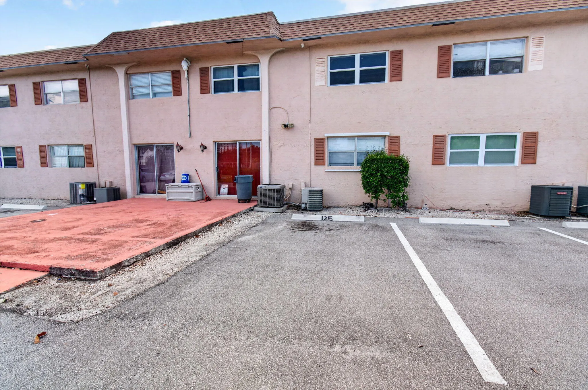 Parking is Right Behind Condo