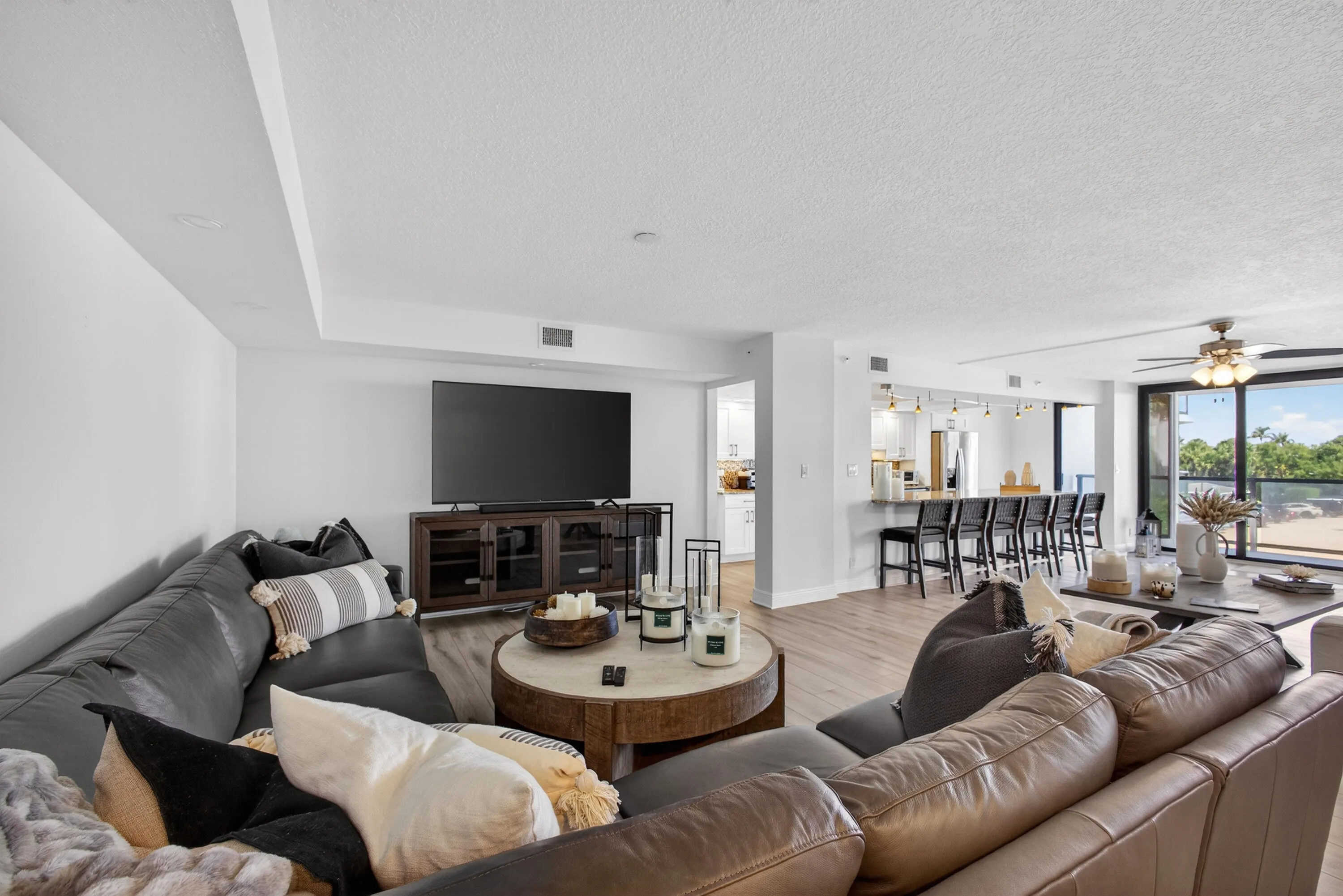 open floor plan