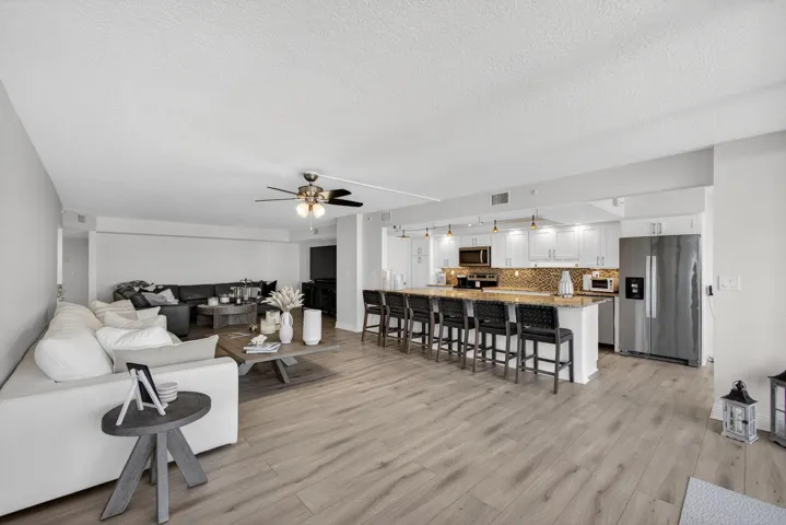 open floor plan