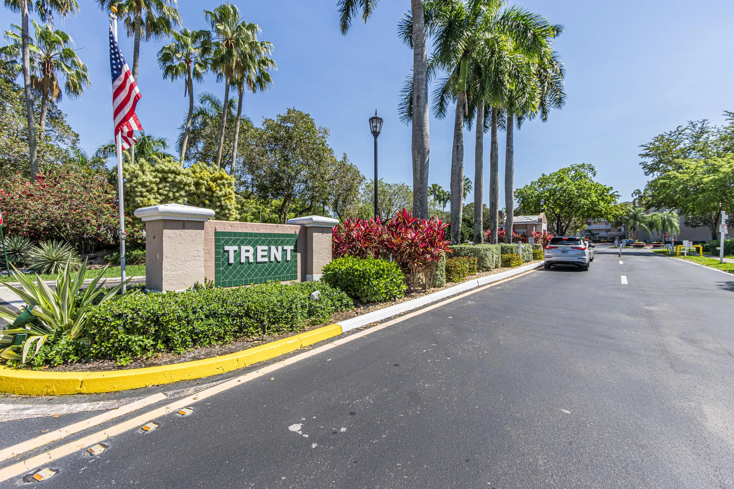 Trent gated entrance