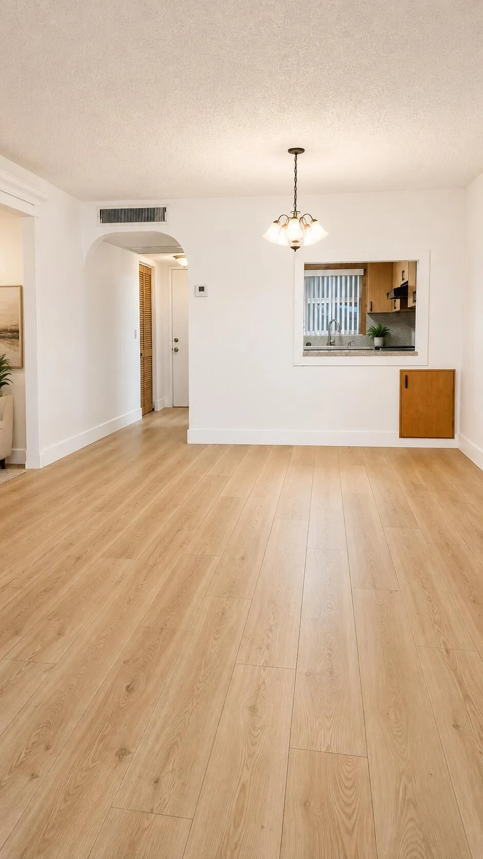 View of Dining Area from Living Room