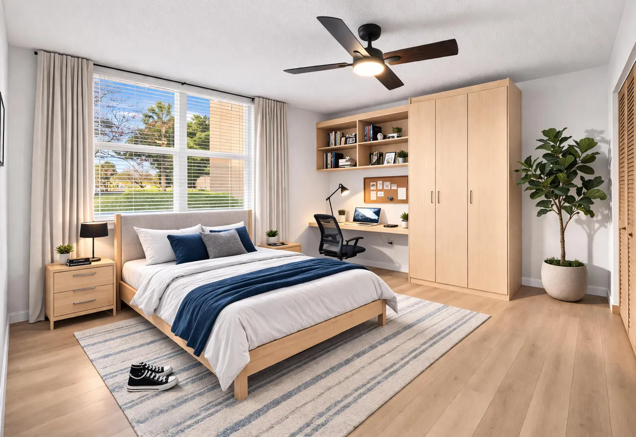 Bedroom 2 Virtually Staged