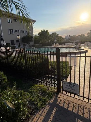 Heated Pool on the water