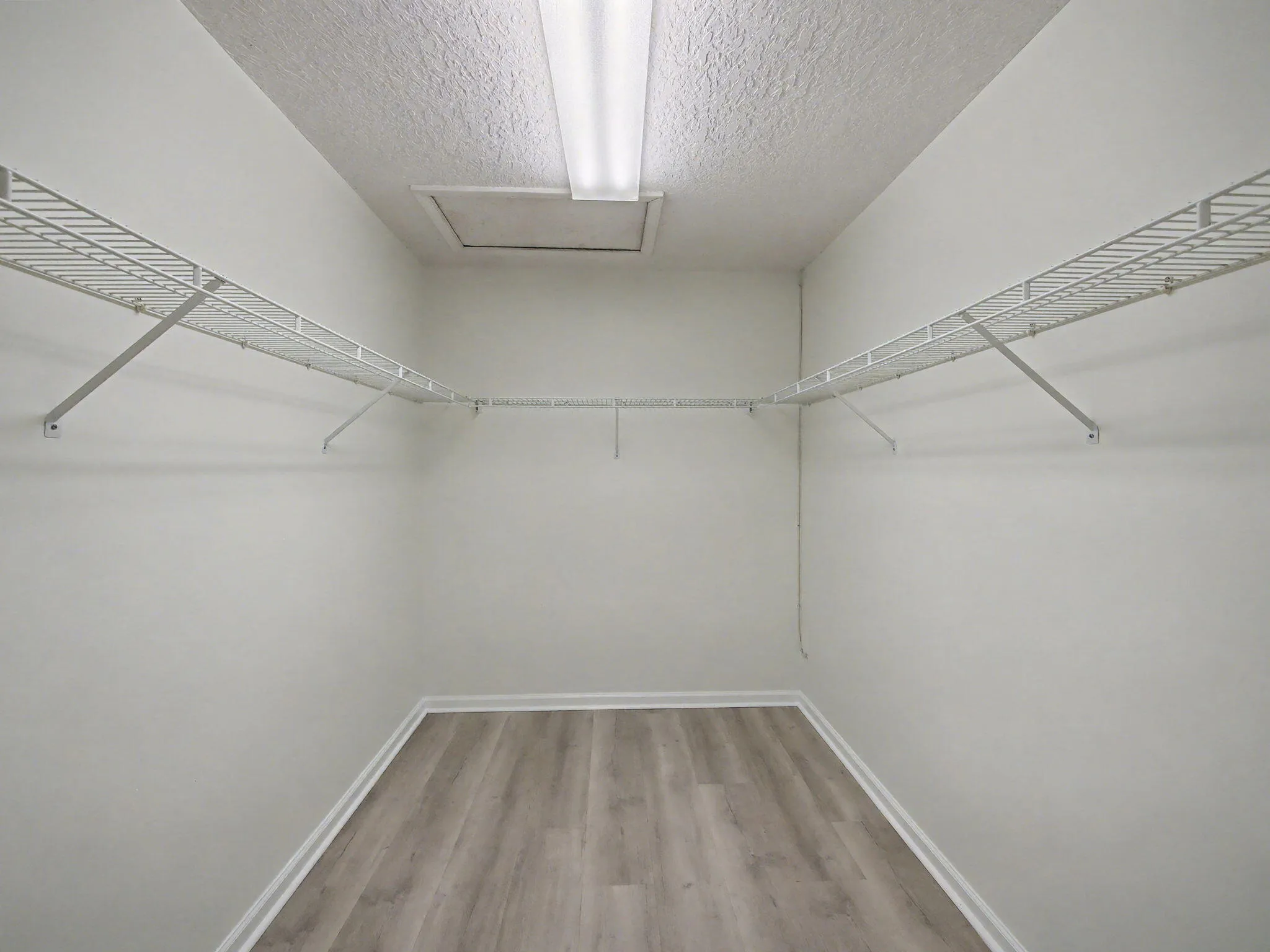 Primary walk in closet