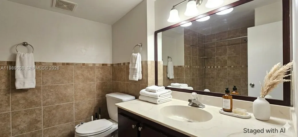 Mater Bath. AI Staged for reference only.